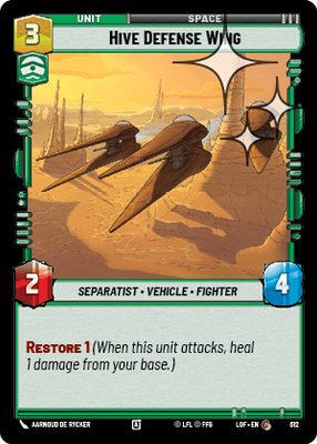 Hive Defense Wing LOF 612