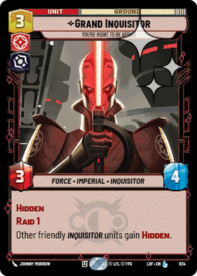 Grand Inquisitor LOF 634