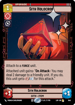 Sith Holocron LOF 640
