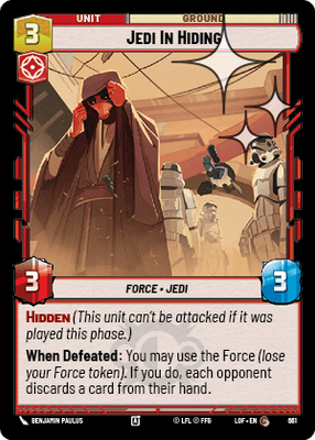 Jedi In Hiding LOF 661