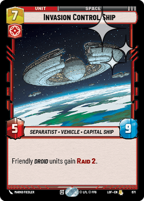 Invasion Control Ship LOF 671