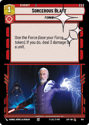Sorcerous Blast LOF 674