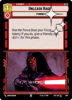Unleash Rage LOF 675