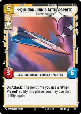 Qui-Gon Jinn's Aethersprite LOF 699