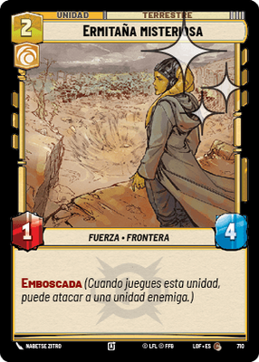 Ermitaña misteriosa