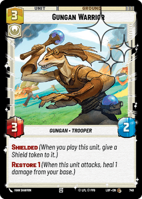 Gungan Warrior LOF 749