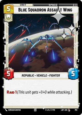 Blue Squadron Assault Wing LOF 753