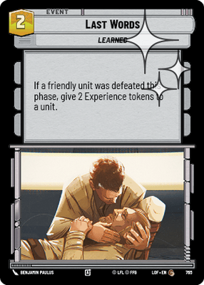 Last Words LOF 765