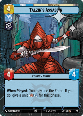 Talzin's Assassin LOF 775