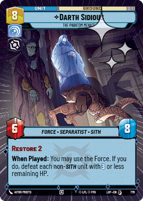 Darth Sidious LOF 779