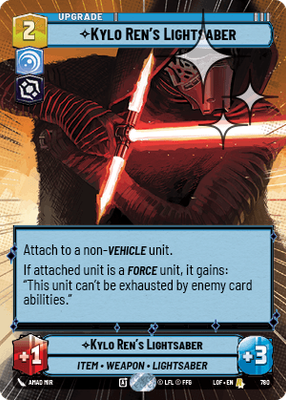 Kylo Ren's Lightsaber LOF 780