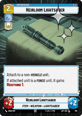 Heirloom Lightsaber LOF 793