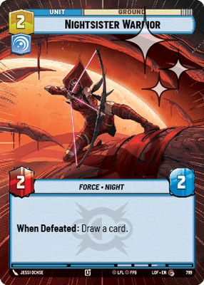 Nightsister Warrior LOF 799