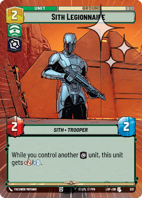Sith Legionnaire LOF 821