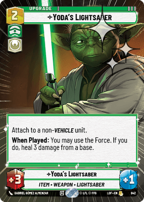Yoda's Lightsaber LOF 842