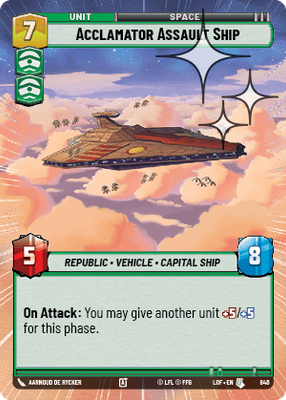 Acclamator Assault Ship LOF 846