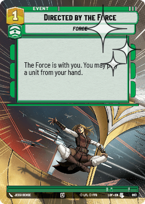 Directed by the Force LOF 863