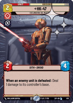 HK-47 LOF 870