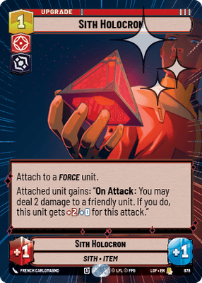 Sith Holocron LOF 878
