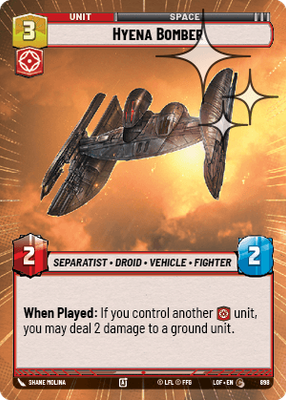 Hyena Bomber LOF 898