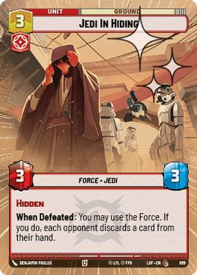 Jedi In Hiding LOF 899