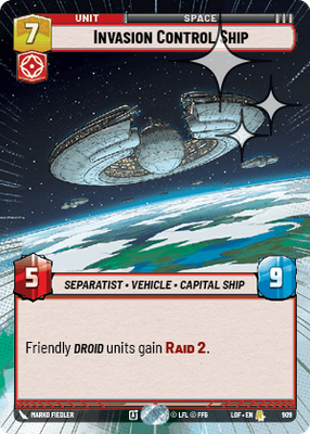 Invasion Control Ship LOF 909