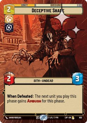 Deceptive Shade LOF 920