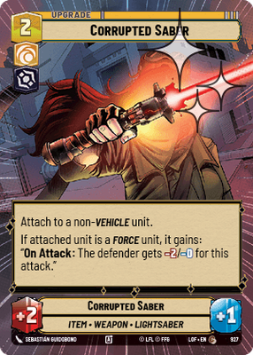 Corrupted Saber LOF 927