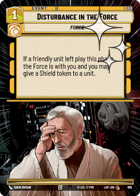 Disturbance in the Force LOF 956