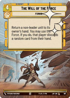 The Will of the Force LOF 967