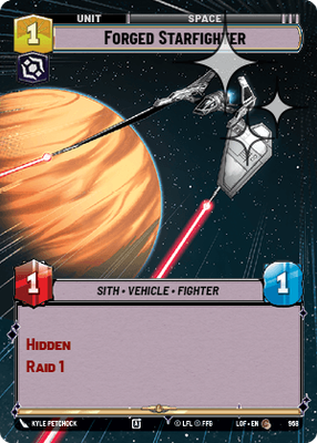 Forged Starfighter LOF 968