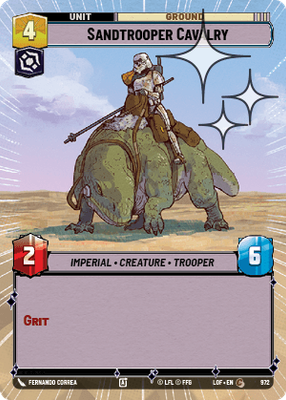 Sandtrooper Cavalry LOF 972