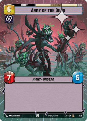 Army of the Dead LOF 976