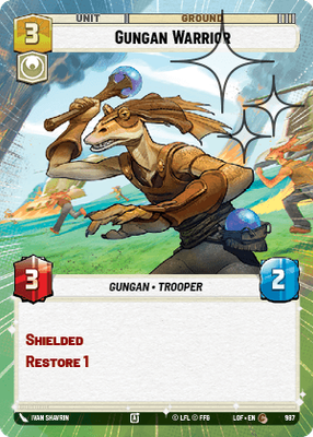Gungan Warrior LOF 987