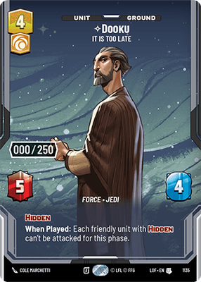 Dooku LOF 1135