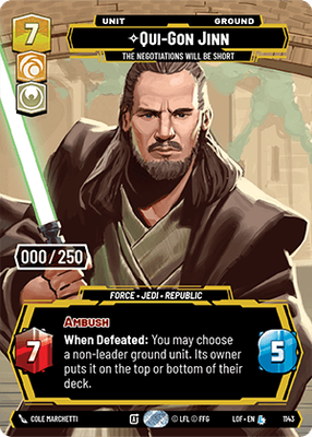 Qui-Gon Jinn LOF 1143