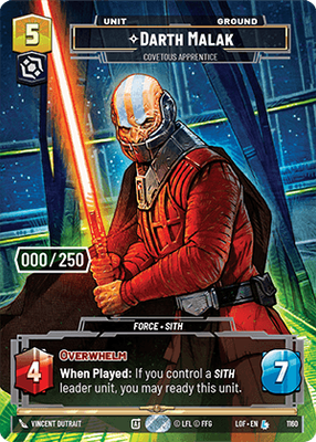 Darth Malak LOF 1160