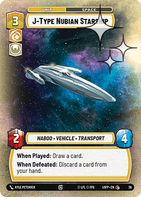J-Type Nubian Starship LOFP 36
