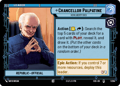 Chancellor Palpatine, How Liberty Dies