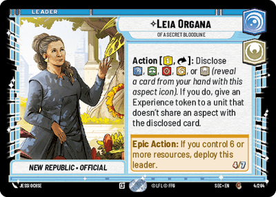 Leia Organa, Of A Secret Bloodline