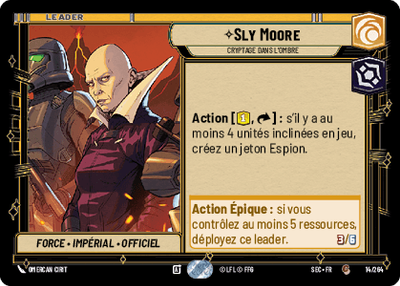 Sly Moore - carte Star Wars Unlimited
