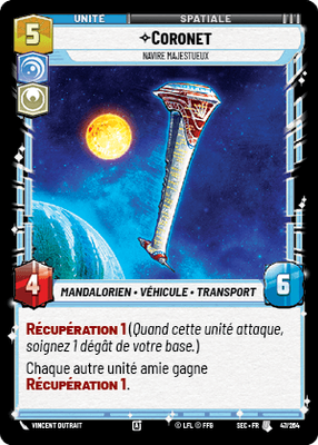Coronet - carte Star Wars Unlimited