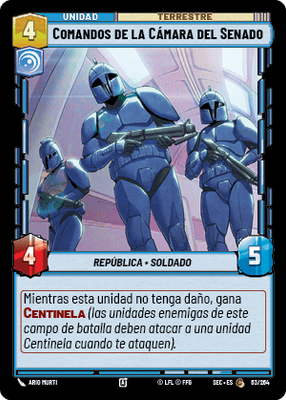 Comandos de la Cámara del Senado