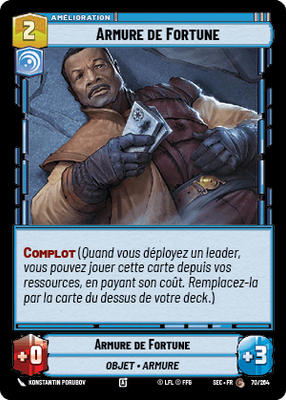 Armure de Fortune - carte Star Wars Unlimited