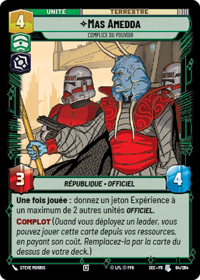 Mas Amedda - carte Star Wars Unlimited