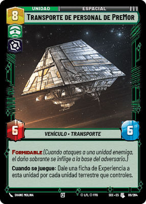 Transporte de personal de PreMor