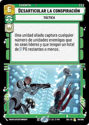 Desarticular la conspiración
