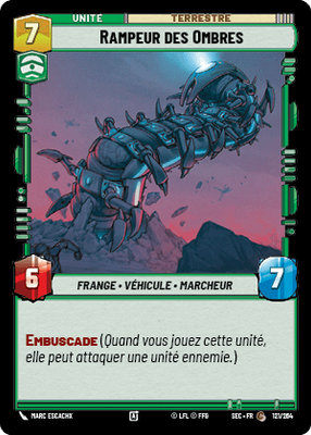 Rampeur des Ombres - carte Star Wars Unlimited
