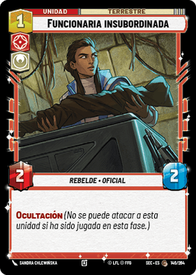 Funcionaria insubordinada