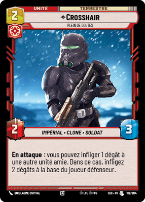 Crosshair - carte Star Wars Unlimited